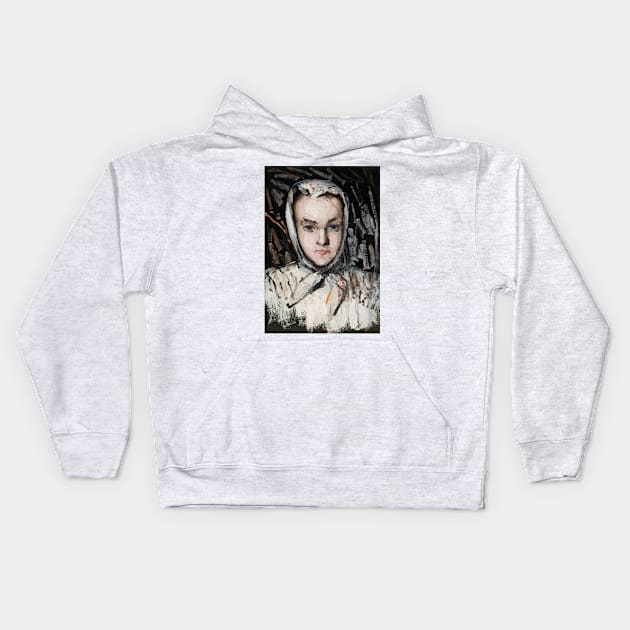 Marie Cezanne (The Artist's Sister) by Paul Cezanne Kids Hoodie by Classic Art Stall